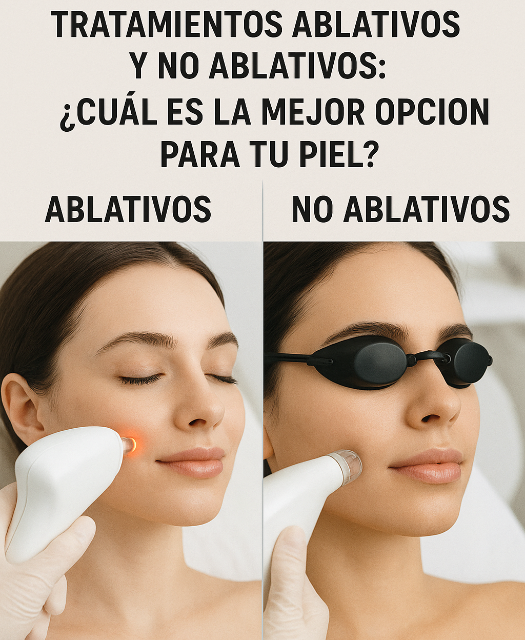 🌟 Tratamientos Ablativos y No Ablativos: ¿Cuál es la mejor opción para tu piel?