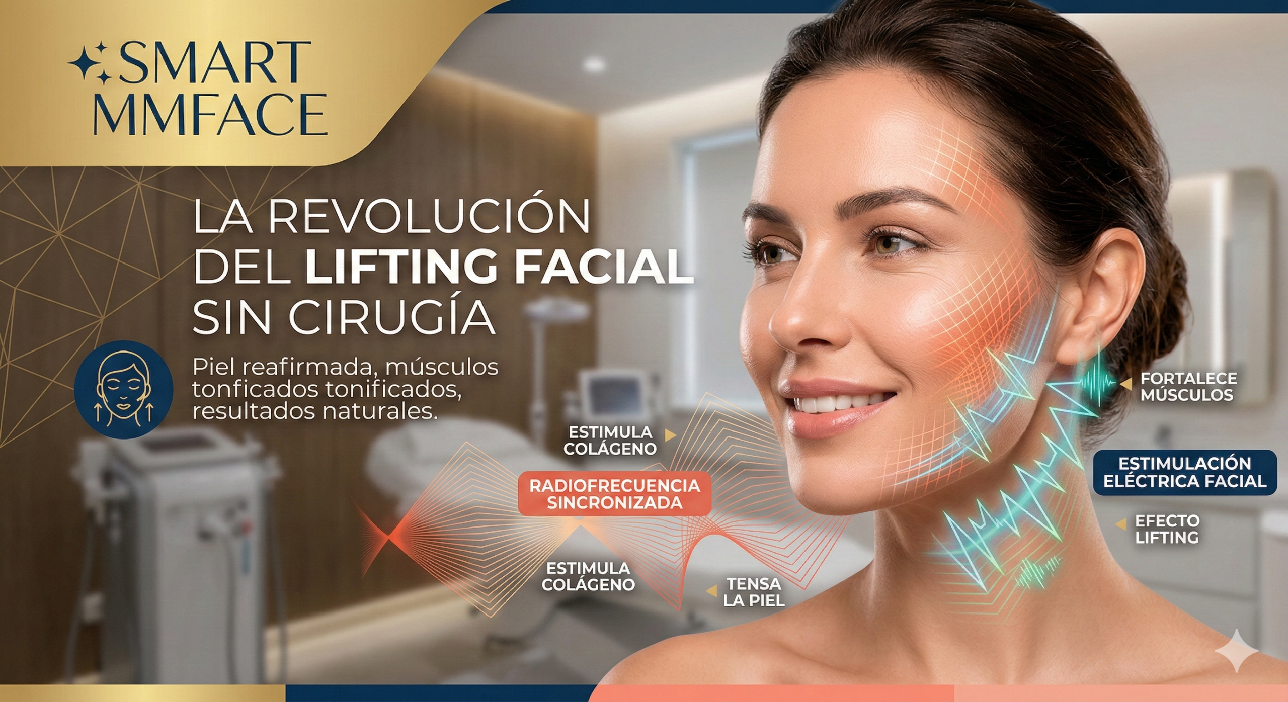 ✨ SMART MMFACE: la revolución del lifting facial sin cirugía