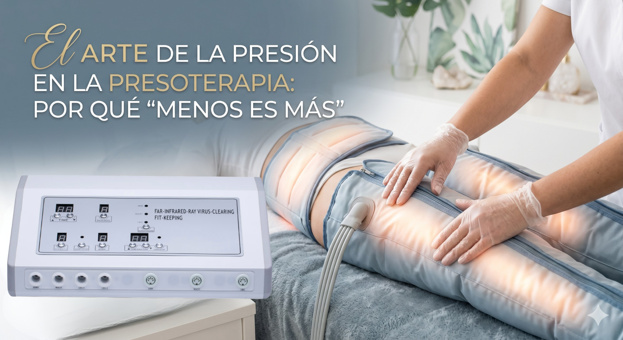 El Arte de la Presión: Por qué en Presoterapia «Menos es Más»
