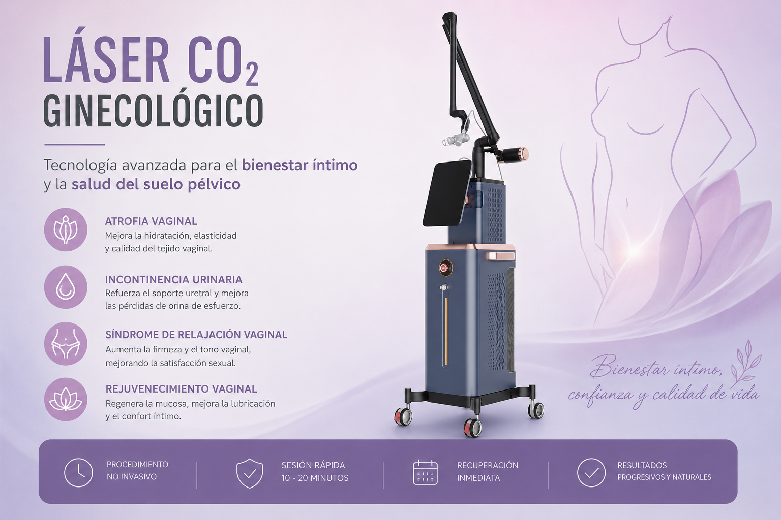 Láser CO₂ Ginecológico