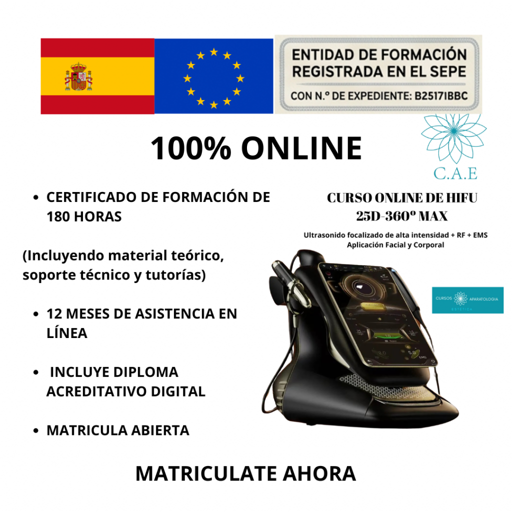Curso Online de HIFU 25D 360° MAX