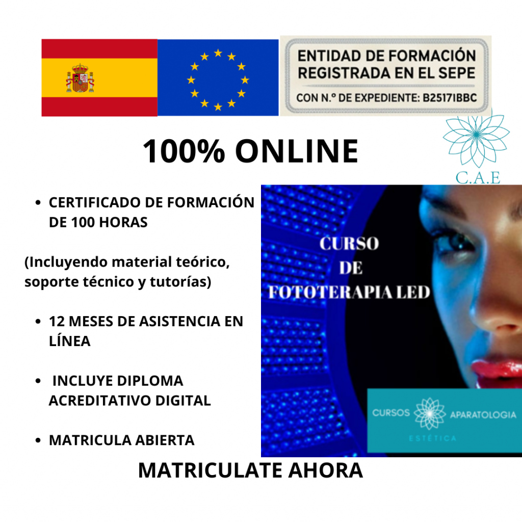 Curso Online de Fototerapia Led