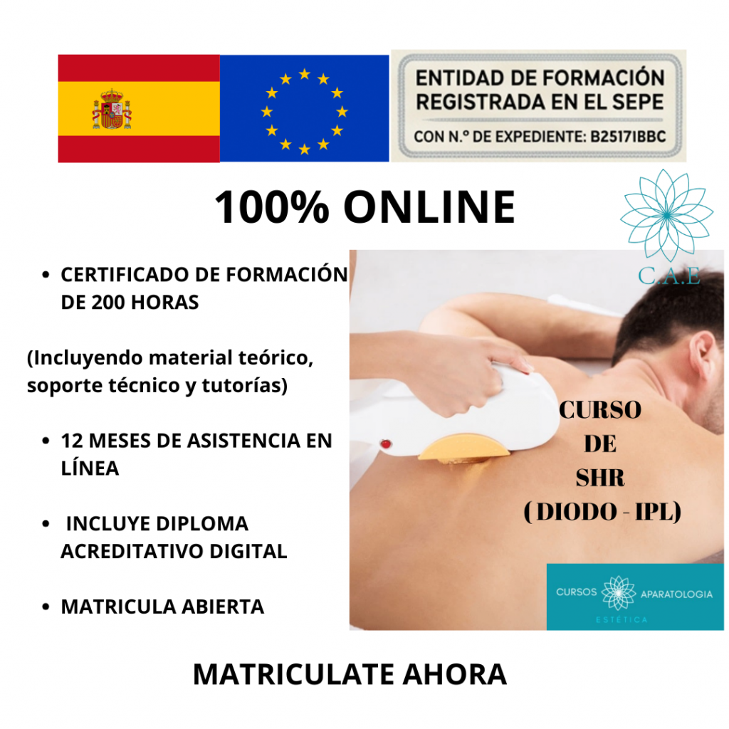 Curso Online de SHR ( IPL - DIODO)