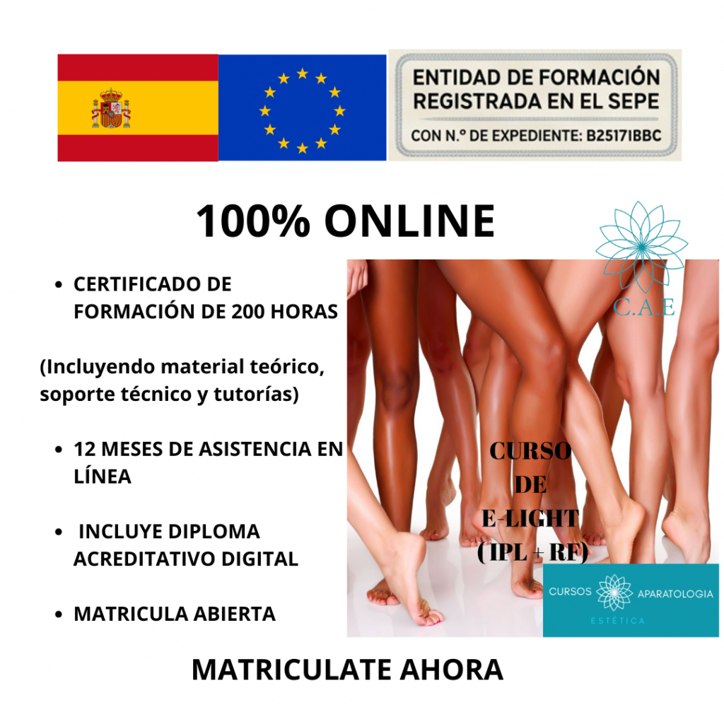 Curso Online de E-light ( IPL + RF)