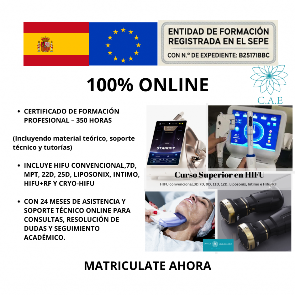 Máster Superior en HIFU (todas sus versiones) + CERTIFICACIÓN