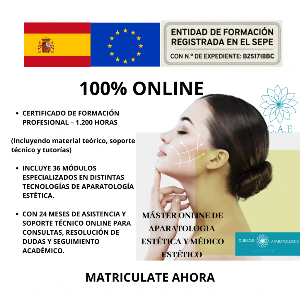 Máster Online Aparatología Estética y Médico -Estética