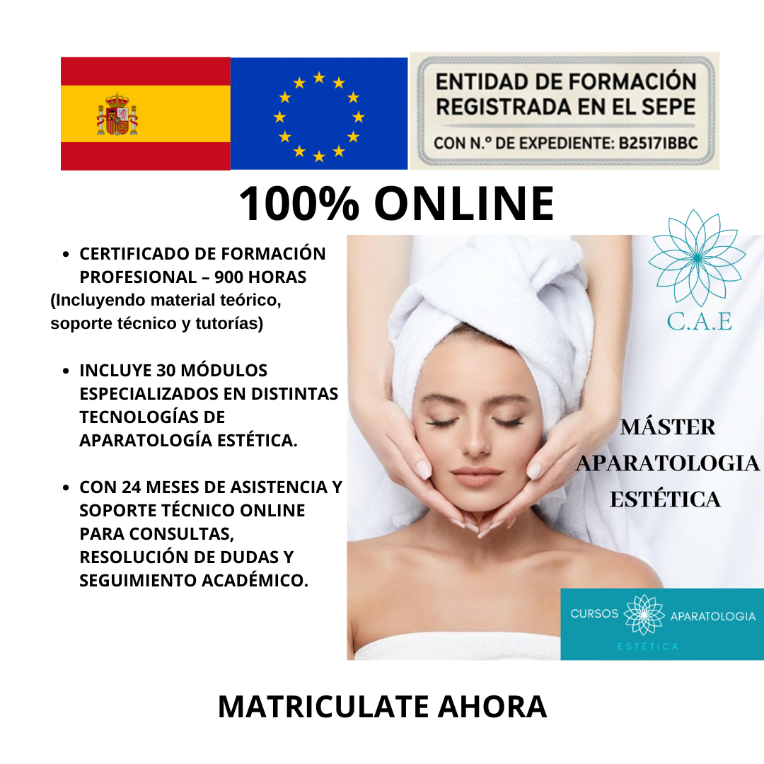 Máster Online Aparatología Estética