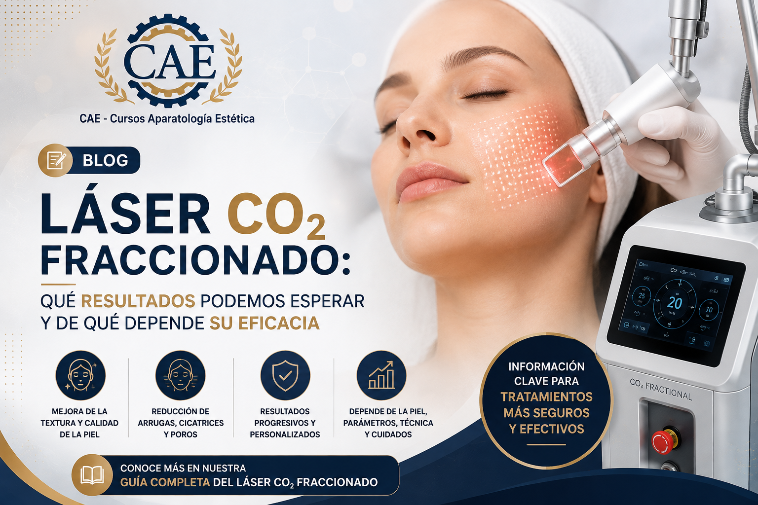 Láser CO₂ fraccionado: qué resultados podemos esperar y de qué depende su eficacia